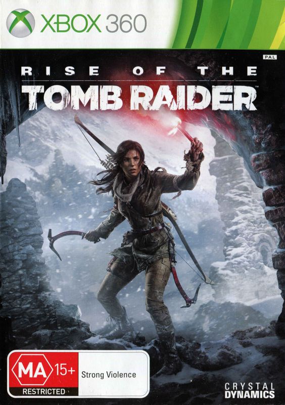 Tomb Raider box art for Xbox 360